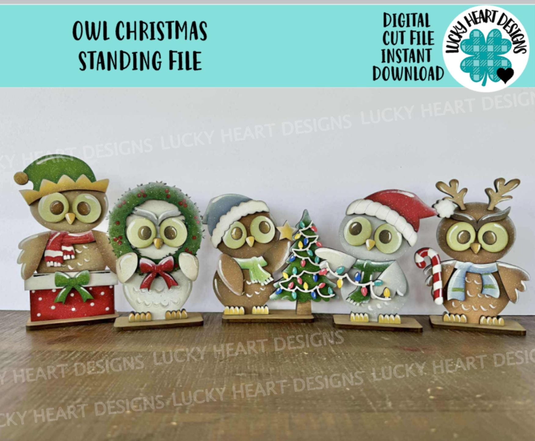 フクロウのクリスマスプレゼント - Etsy 日本