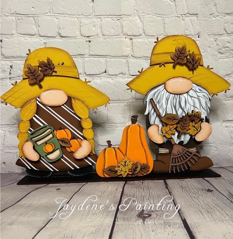 Fall Standing Tall Gnome Interchangeable File SVG add - Etsy