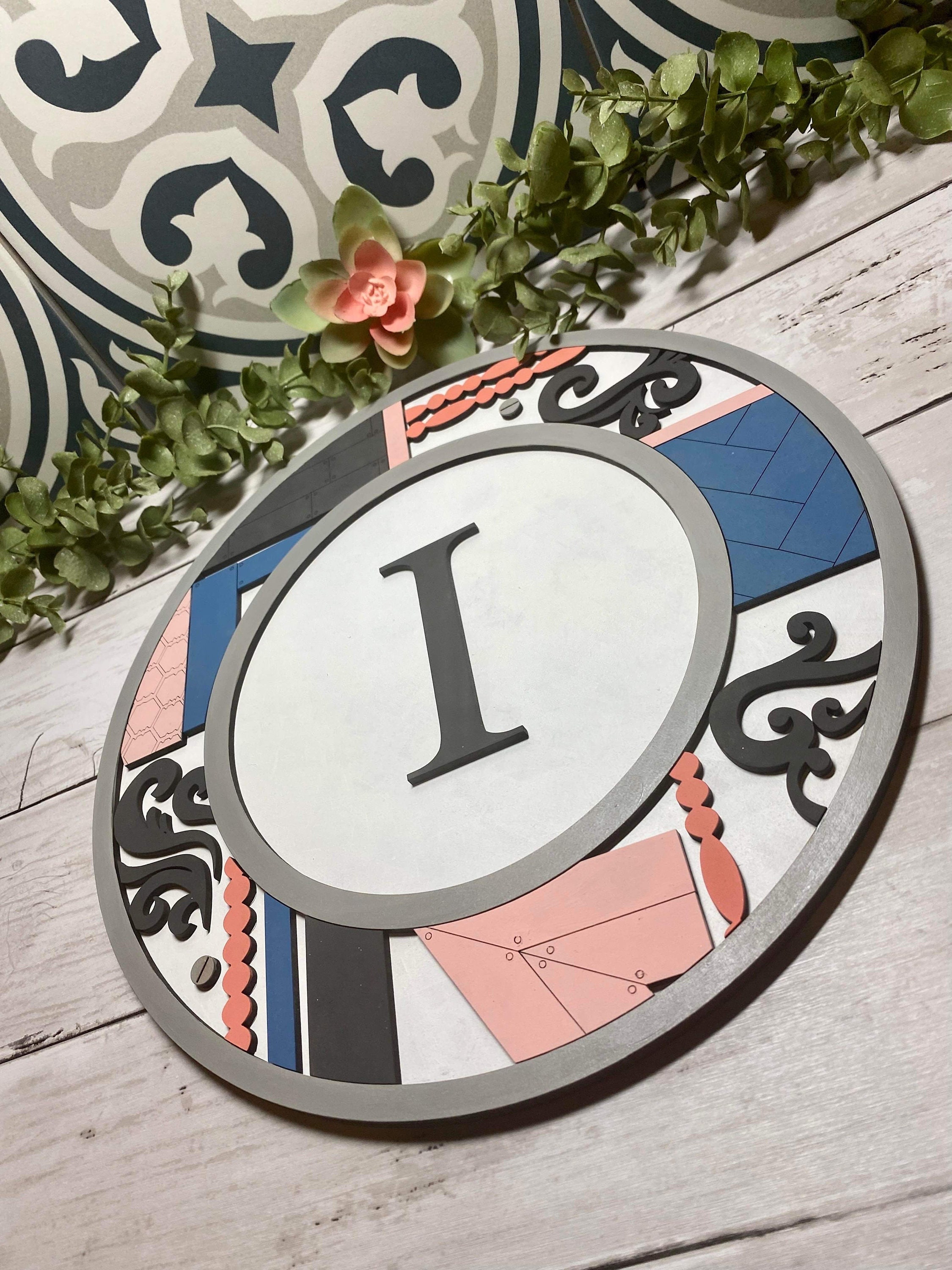 Vintage Rustic Round Frame File SVG, Glowforge Farmhouse ...