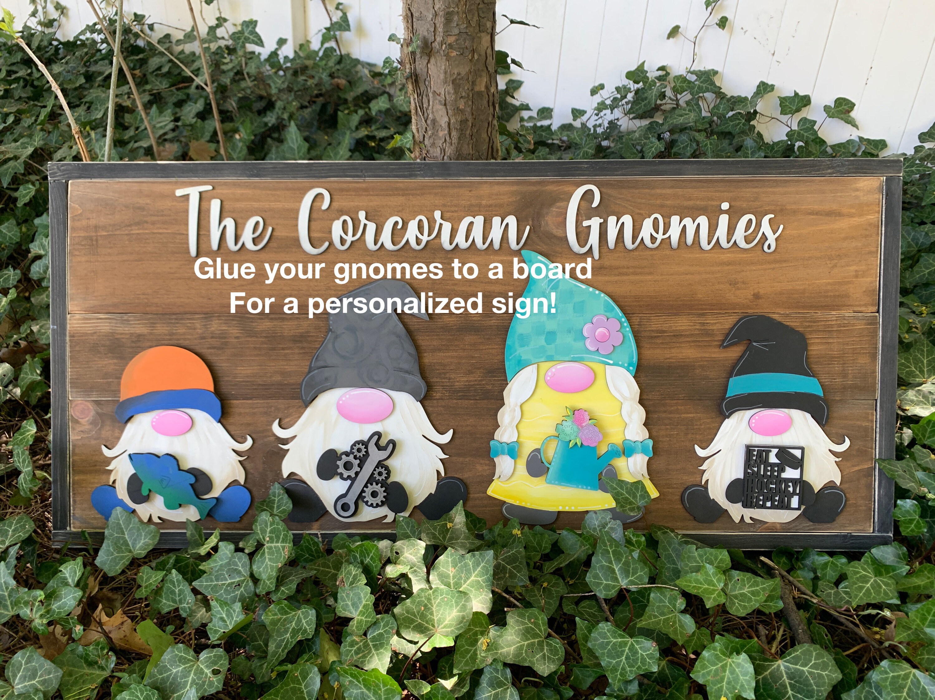 Download Interchangeable Gnome Family Bundle File SVG Glowforge | Etsy