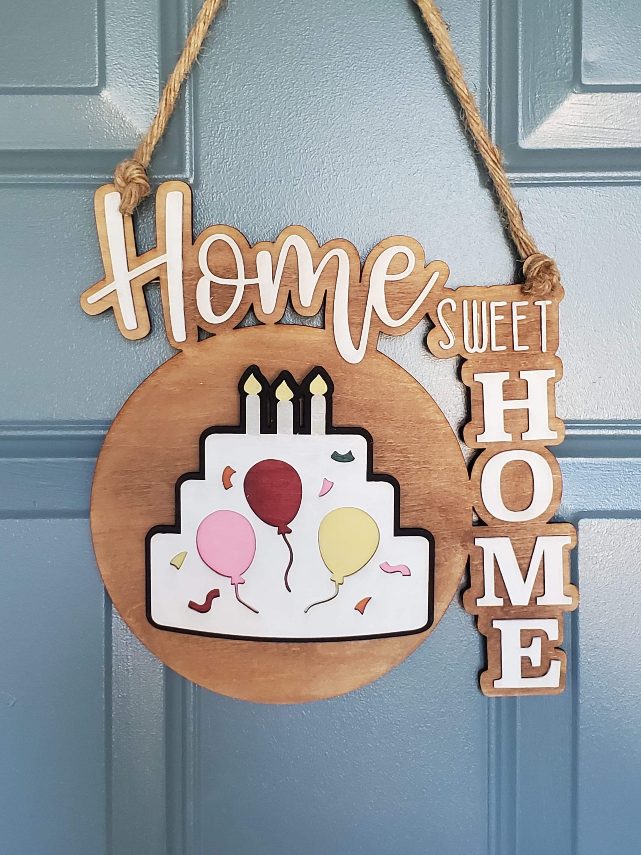 Interchangeable Door Hanger Sign Pair File Home Etsy UK