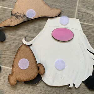 Standing Interchangeable Gnome File SVG, Glowforge Home Sign ...