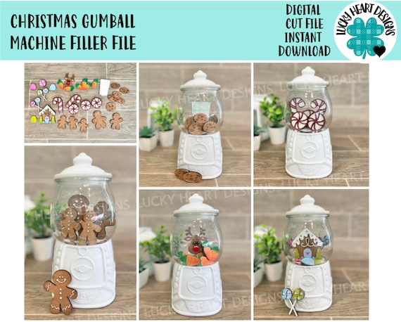Gumball Machine With Interchangeable Inserts – Glowforge Shop