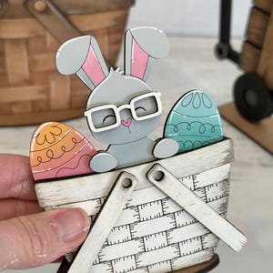 Easter Bunny Carrots for the Flower Basket Interchangeable File SVG ...