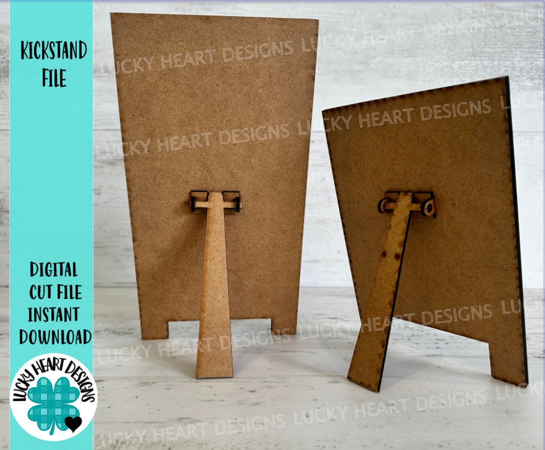 Kickstand File SVG, Luckyheartdesignsco Etsy