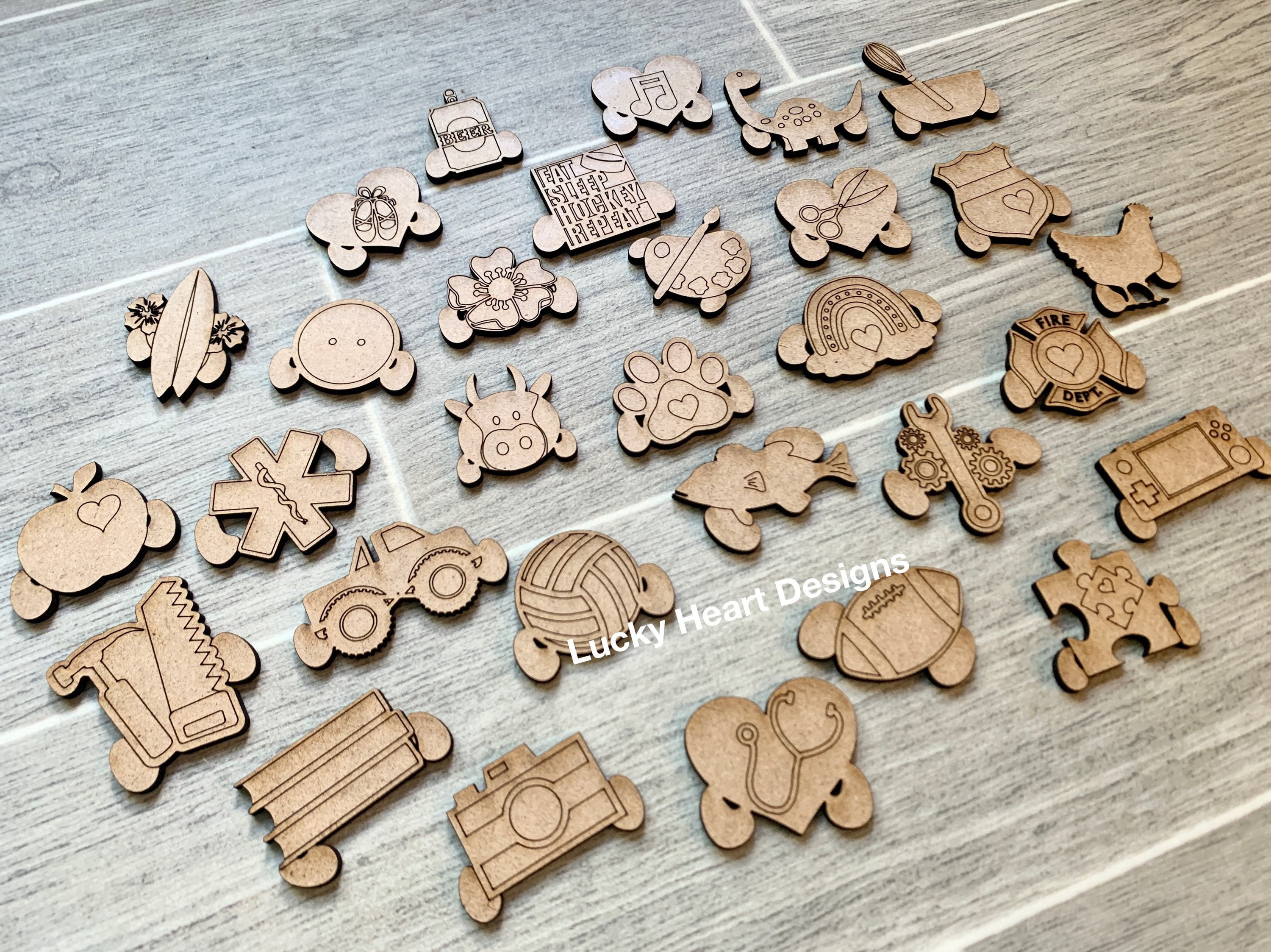 More Extra Shapes for the Tiered Tray Gnome Interchangeable File SVG ...