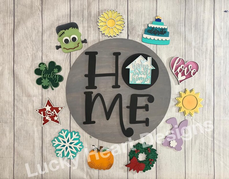 Free Free 343 Interchangeable Home Sign Svg SVG PNG EPS DXF File