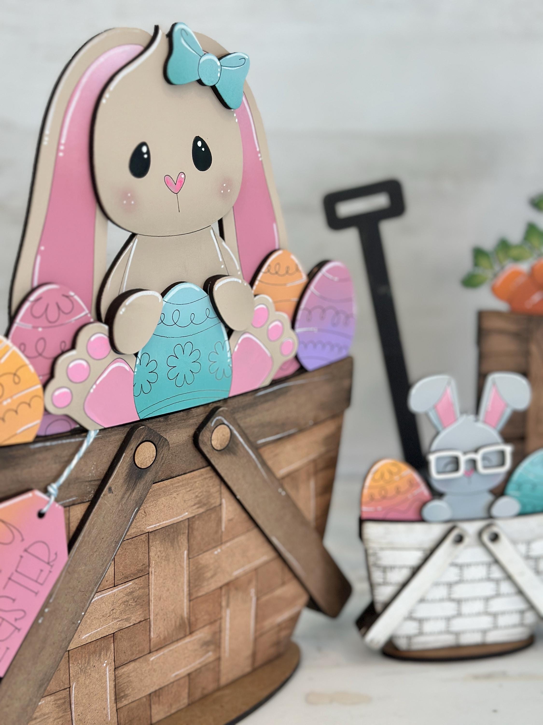 Easter Bunny Carrots for the Flower Basket Interchangeable File SVG ...