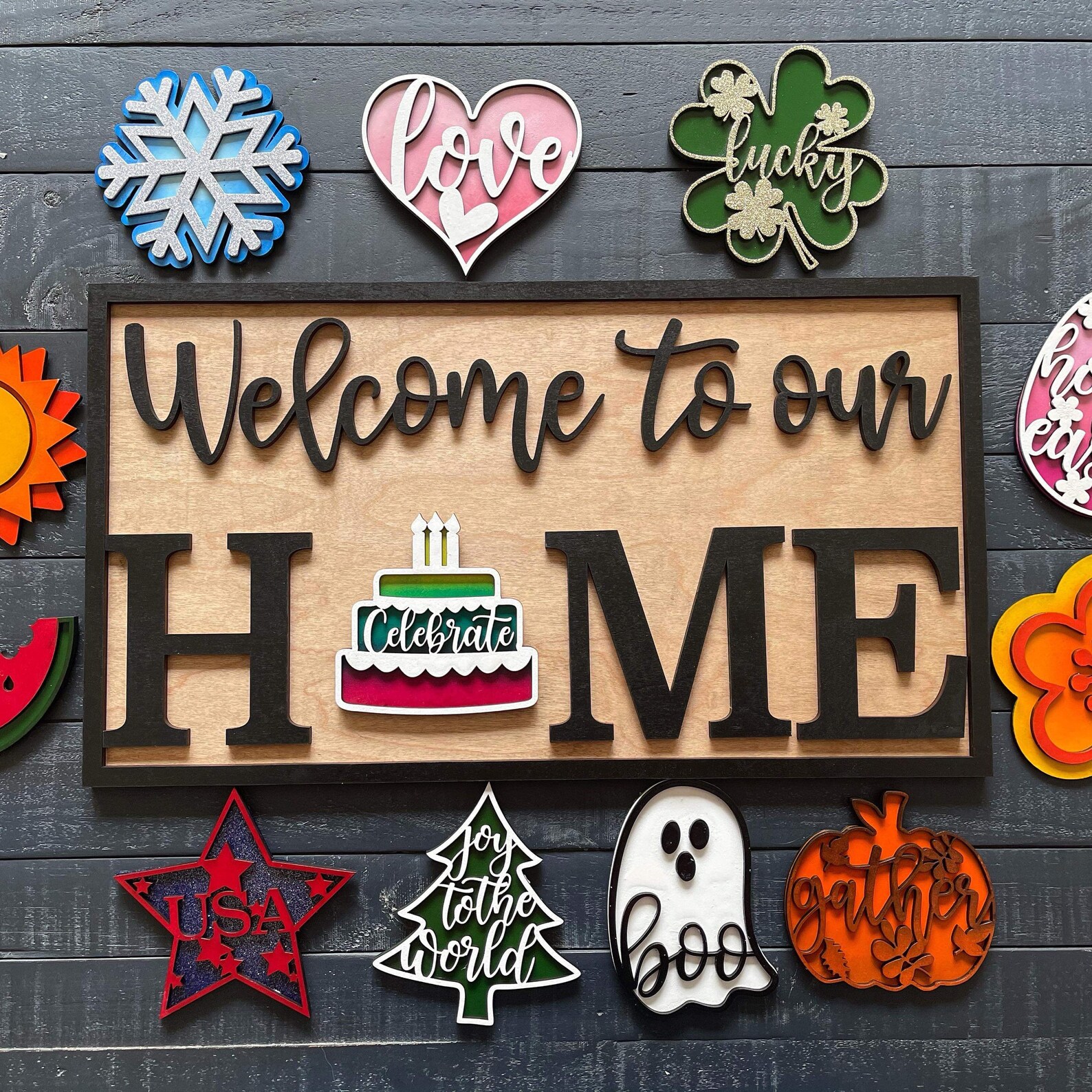 Free Free 343 Interchangeable Home Sign Svg SVG PNG EPS DXF File