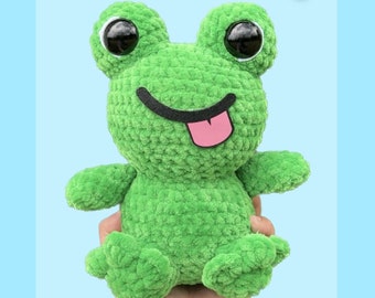 Otis the Frog Crochet Pattern (PDF Pattern)