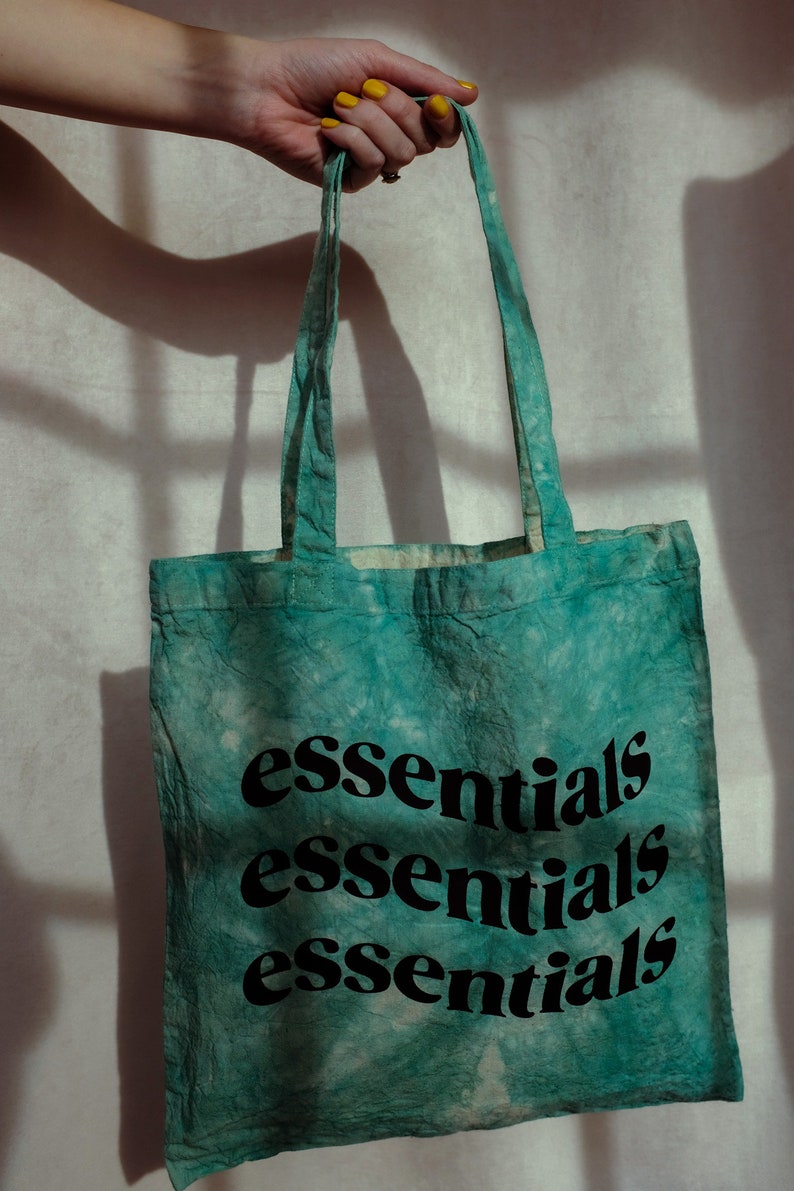 Reusable /& Eco-Friendly! Tie-Dye Graphic Tote Bars Essentials