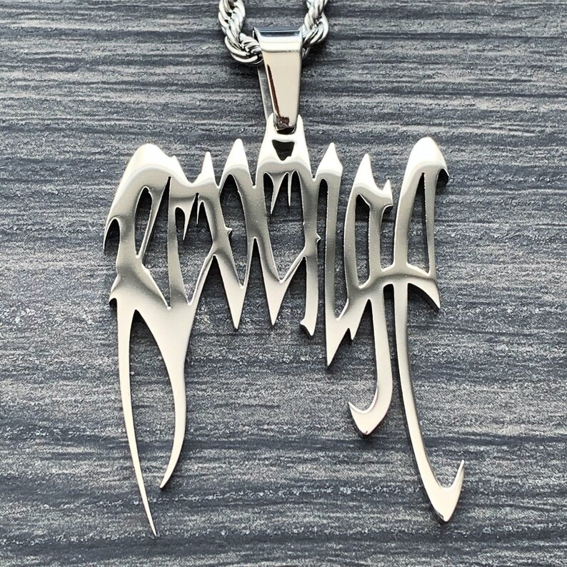 Revenge Necklace XXX Tentacion Chain Etsy
