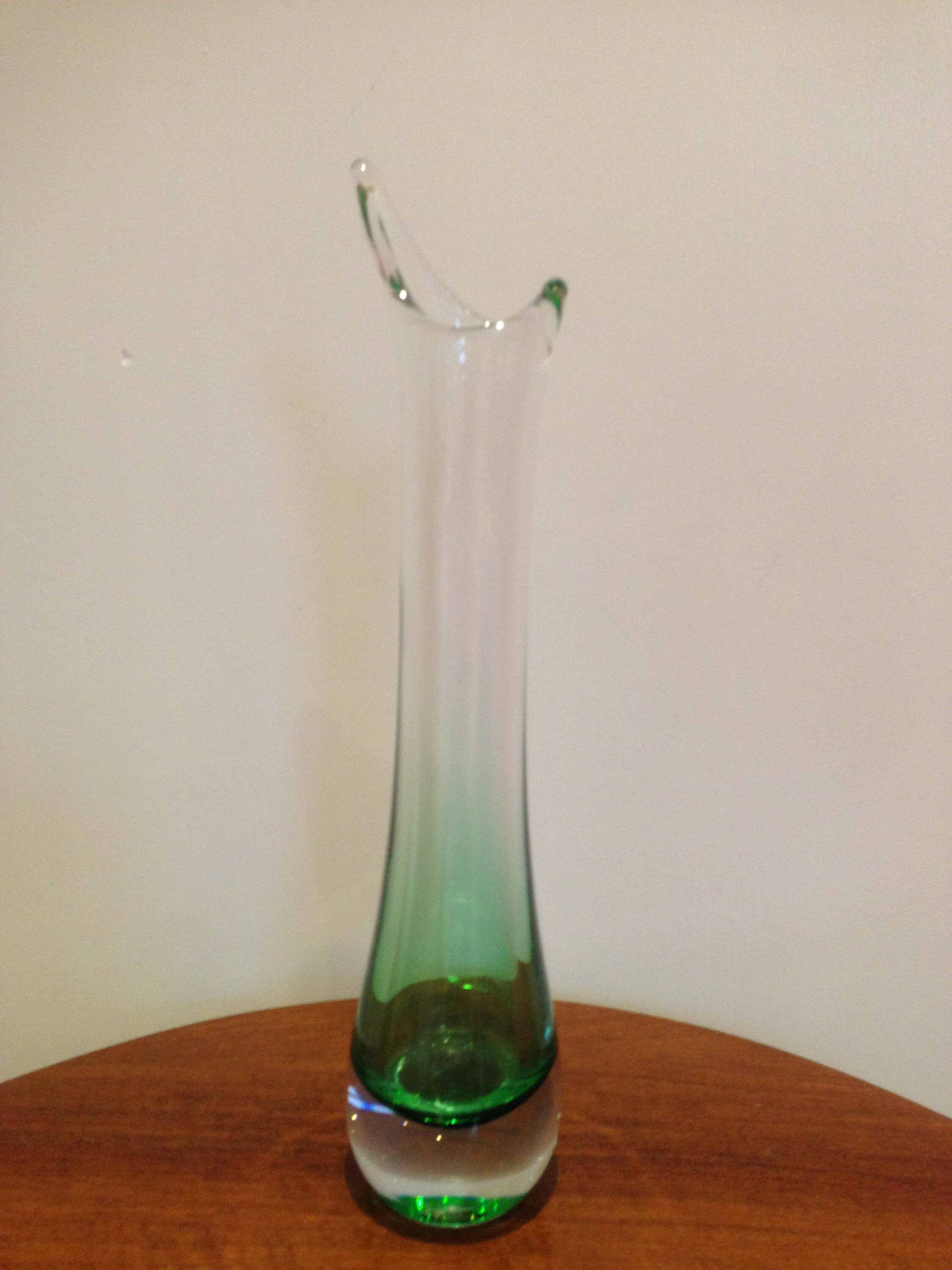 Dartington 1960's vintage single stem vase Etsy.de