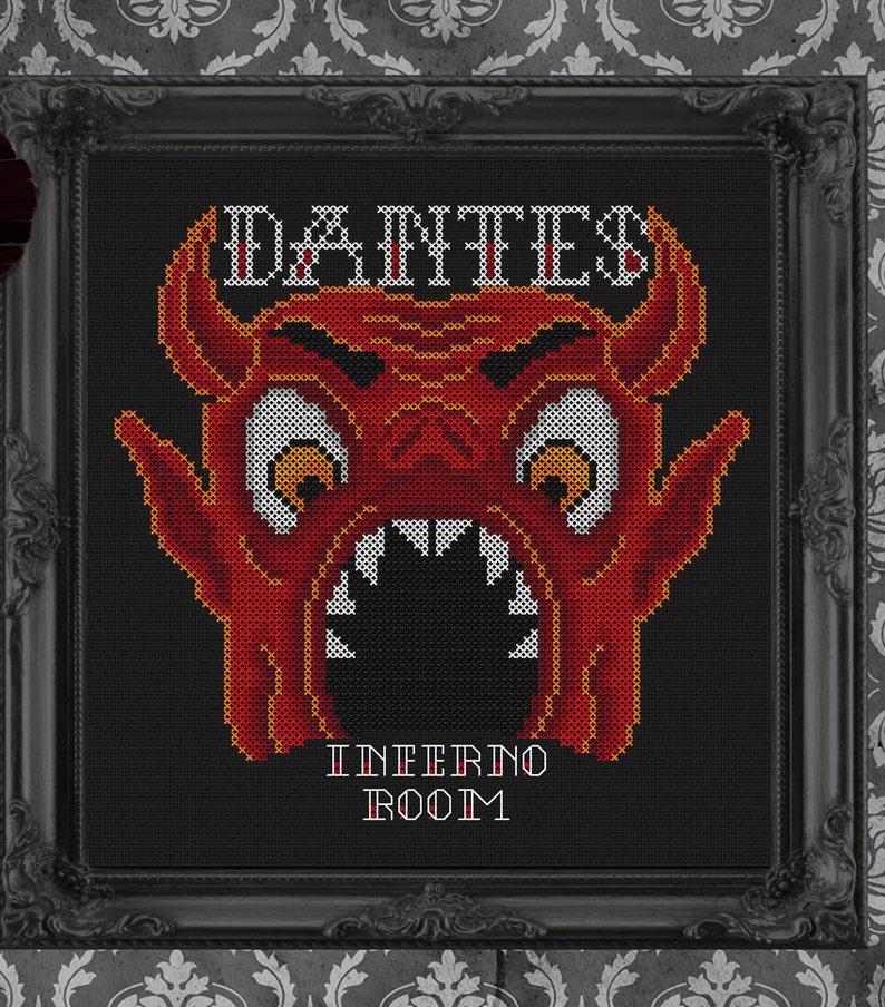 dantes-inferno-room-beetlejuice-cross-stitch-pattern-etsy