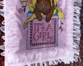 New Born Baby arrival announcement door hanging