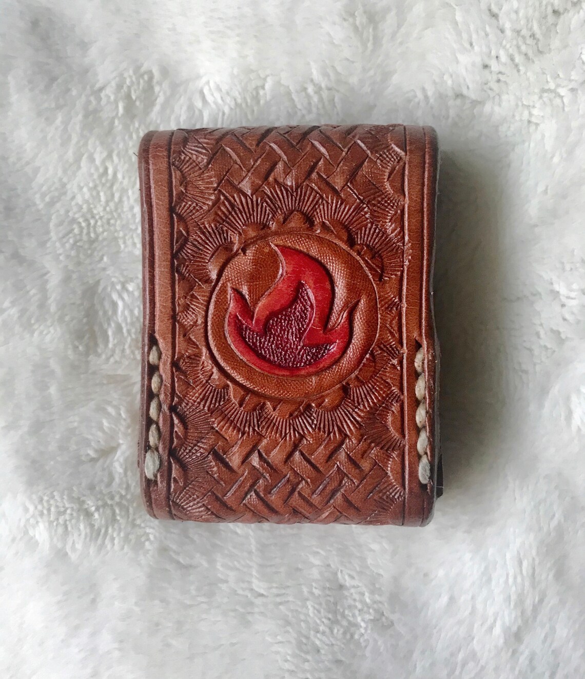 Zippo Lighter Leather Case Etsy Denmark