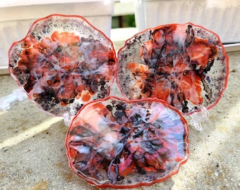 Customized Handmade Resin Coasters