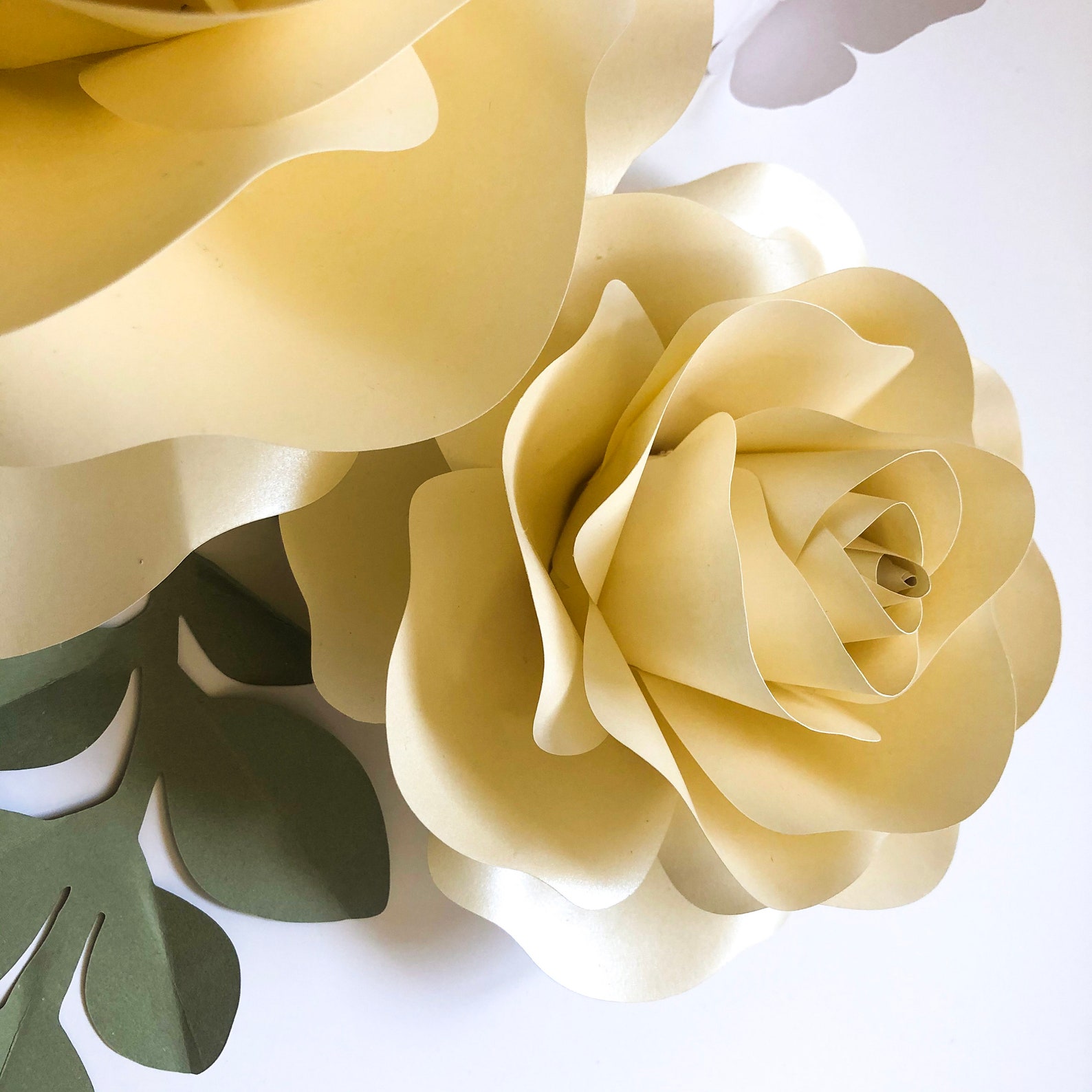 Paper Flower Wall Decor Nursery 3D Paper Art Wall Decoration | Etsy