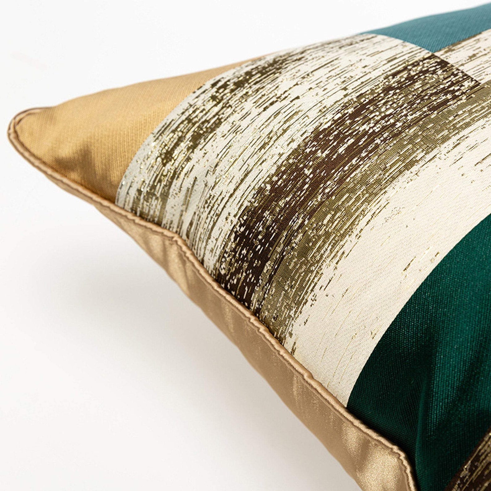 Gold Green Jacquard Cushion Cover 18x18inch / 45x45cm Throw Etsy