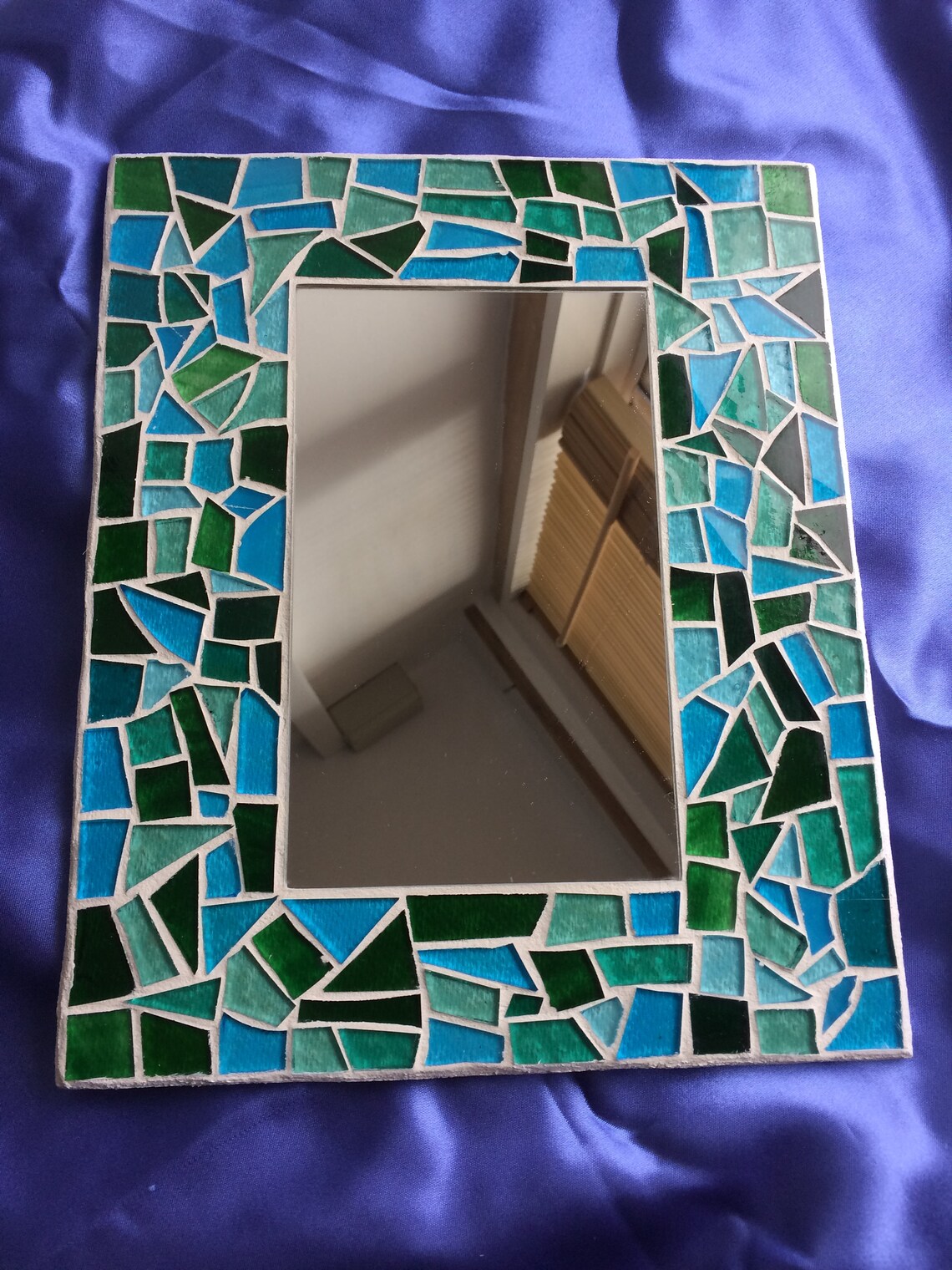 Mosaic Mirror Rectangle A4 Etsy UK