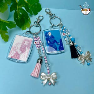 Paradise Kiss Miwako and Yukari Keychains