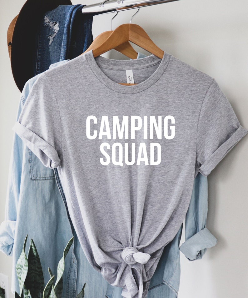Group Camping Shirt Camping Shirt Funny Camping Shirt Camping Family Camp Tee Camping Squad Shirt Matching Camping