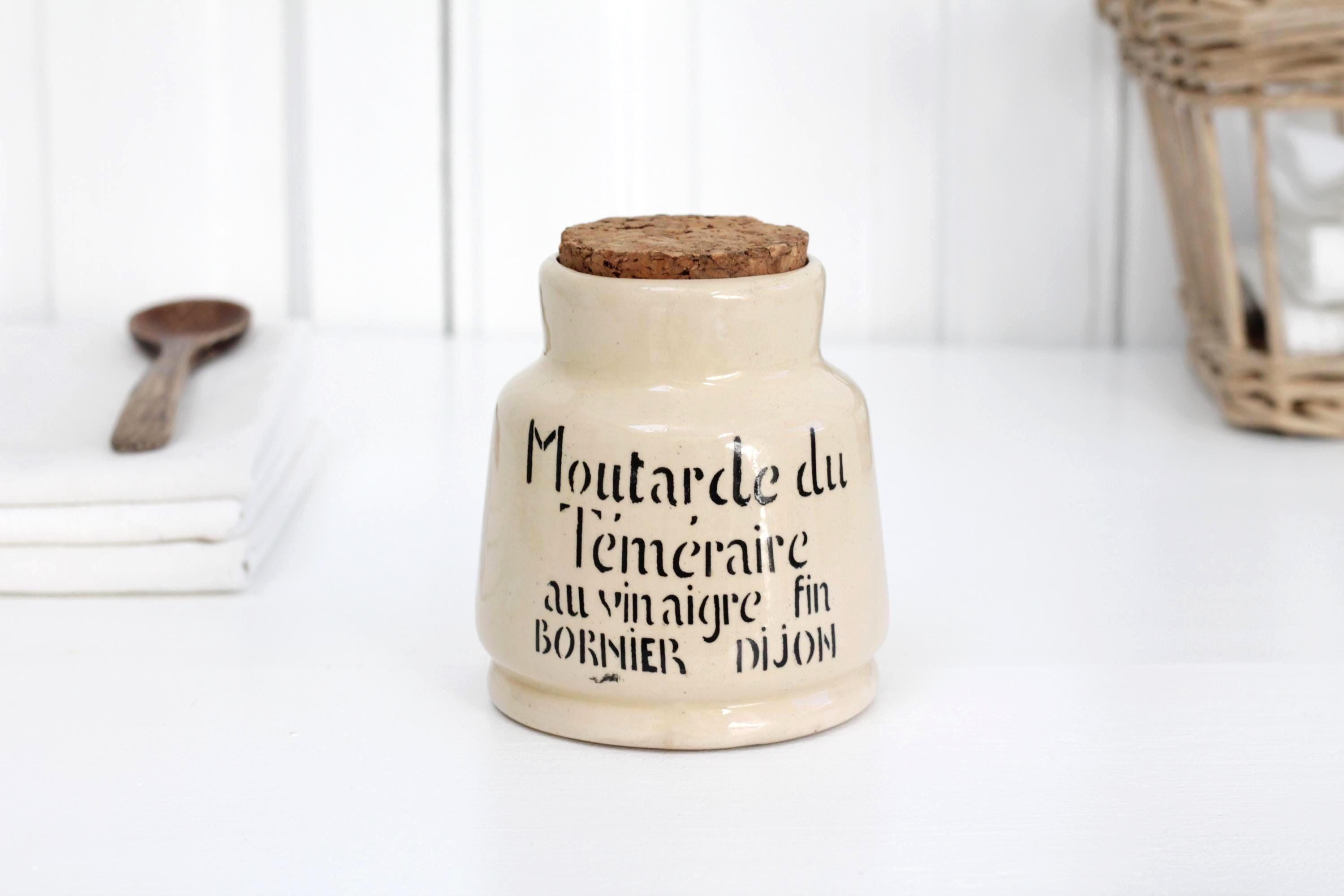 Dijon Mustard Jar - Etsy Canada