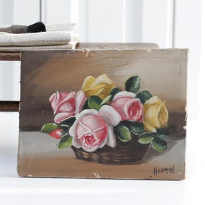 French brocante oil paintings - Etsy 日本