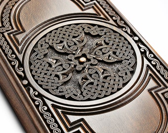 Armenian Backgammon set - Big size wooden backgammon -  BACKGAMMON Personalized Board Game - Handmade backgammon - Carved backgammon set