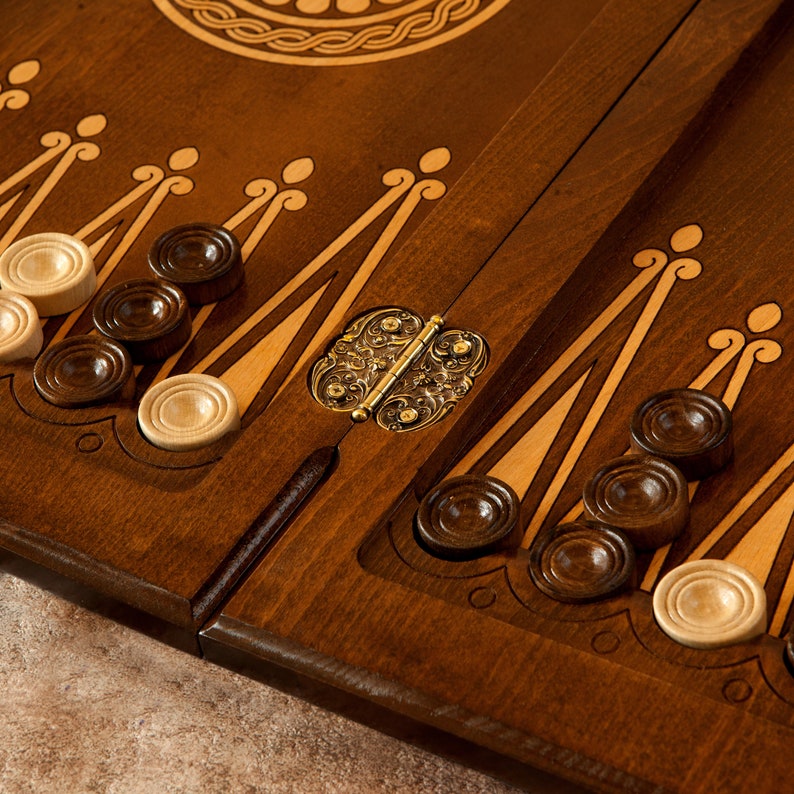 Backgammon ARARAT BACKGAMMON Set BACKGAMMON Personalized Board Game