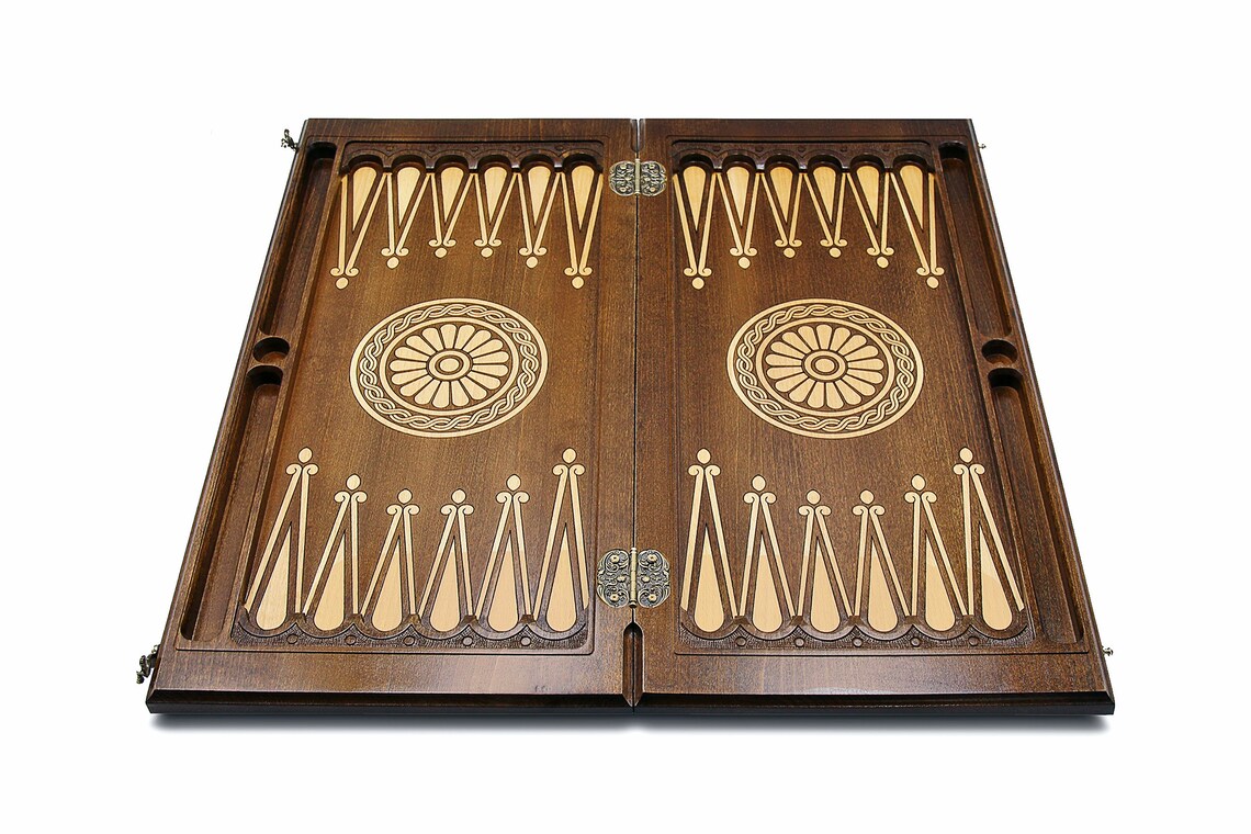 Armenian Backgammon Set Big Size Wooden Backgammon BACKGAMMON
