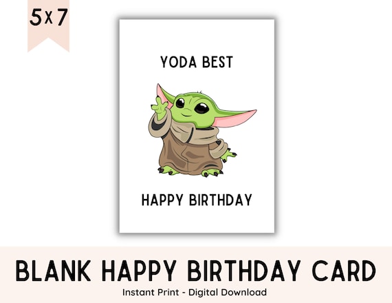 Funny Birthday Card Printable Birthday Card Birthday | Etsy