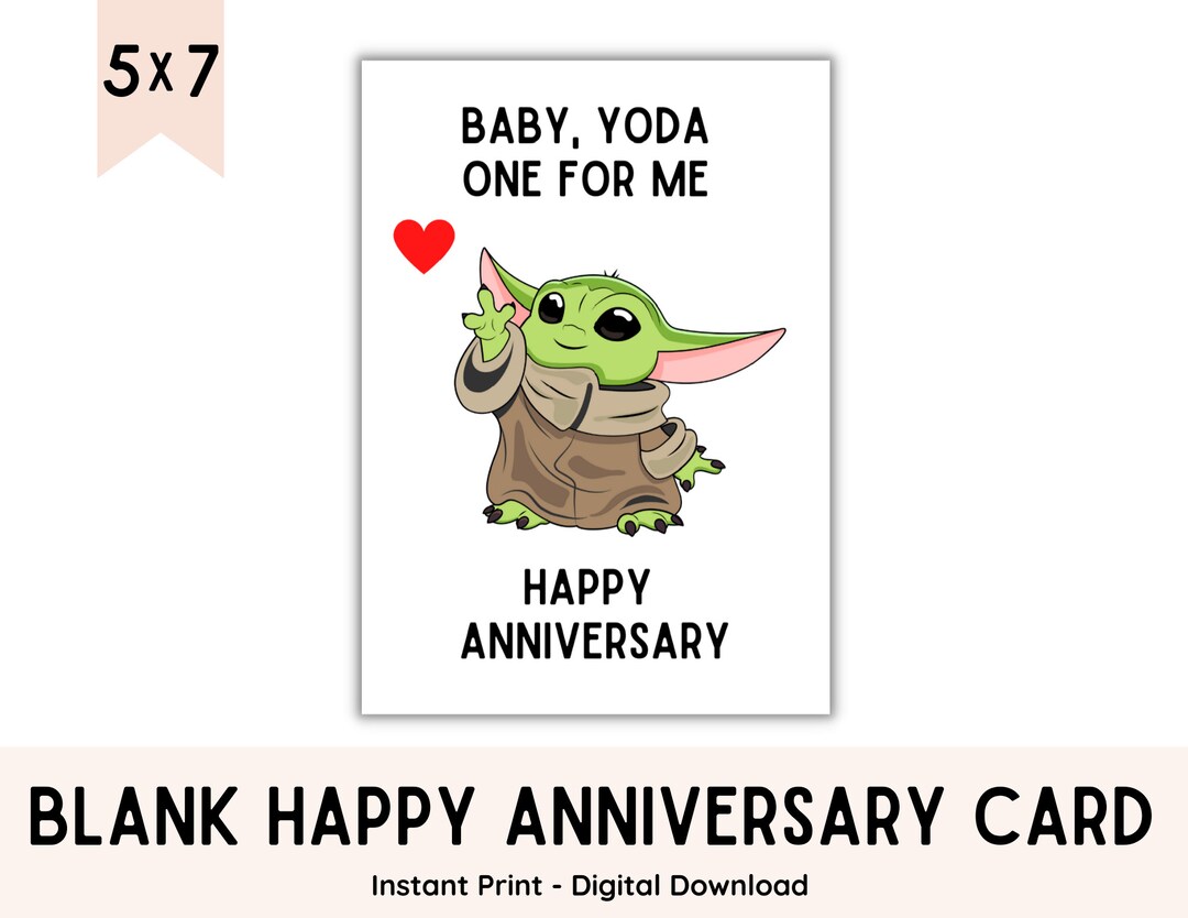 Happy Anniversary Printable Anniversary Anniversary Greeting - Etsy