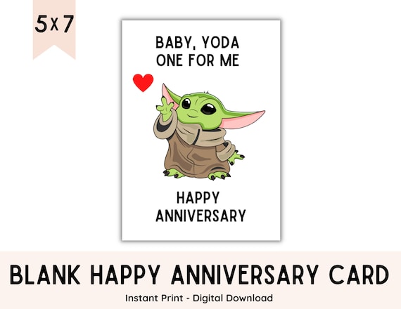 Happy Anniversary Printable Anniversary Anniversary Greeting | Etsy