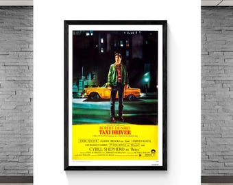 ビンテージ映画ステッカー | タクシードライバー | ロバート・デ