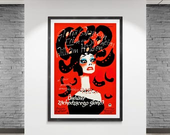 Sunset Boulevard (1950) Polish Movie Poster William Holden Gloria