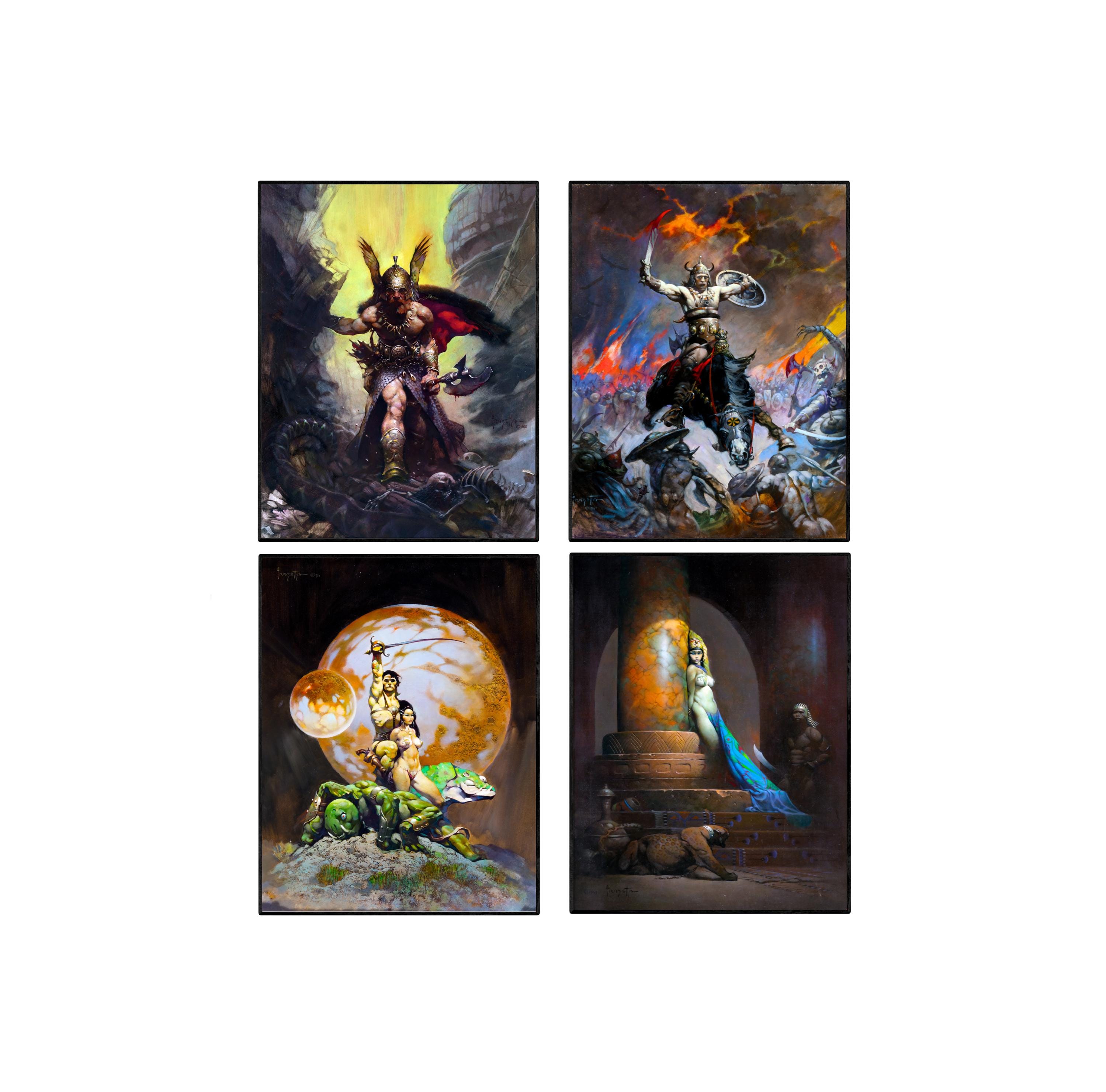 Frank Frazetta Art - Etsy