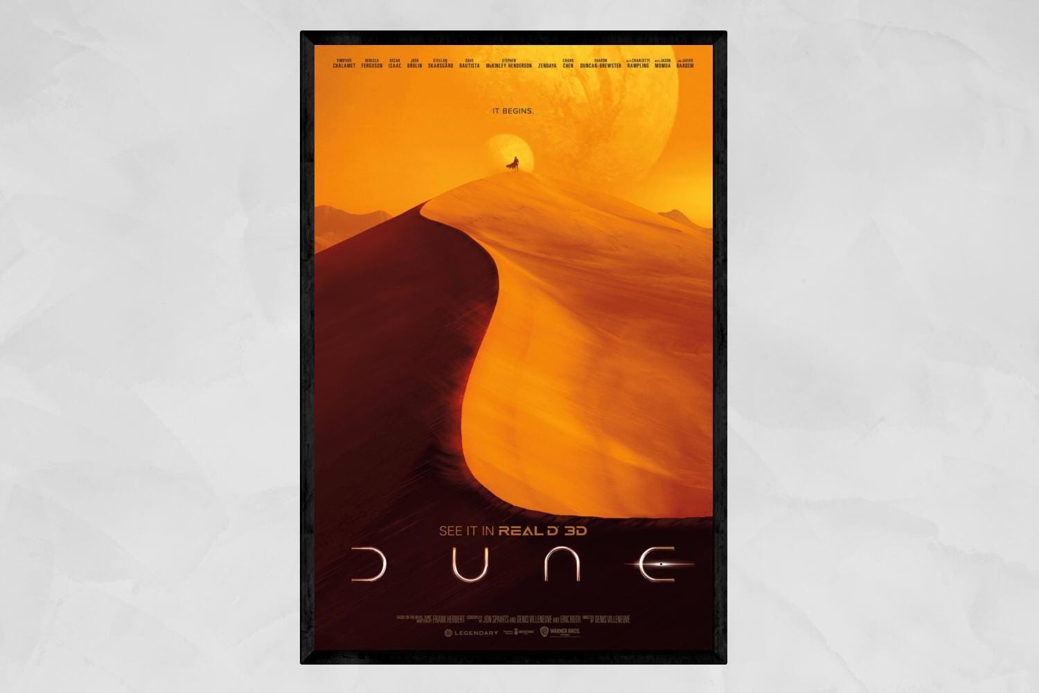 Dune Movie Poster Collection | Sci-fi Wall Art | Arrakis Landscape ...