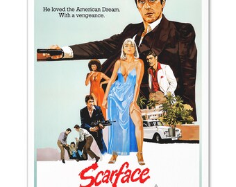 スカーフェイス（1983年）映画ポスター アル・パチーノ トニー