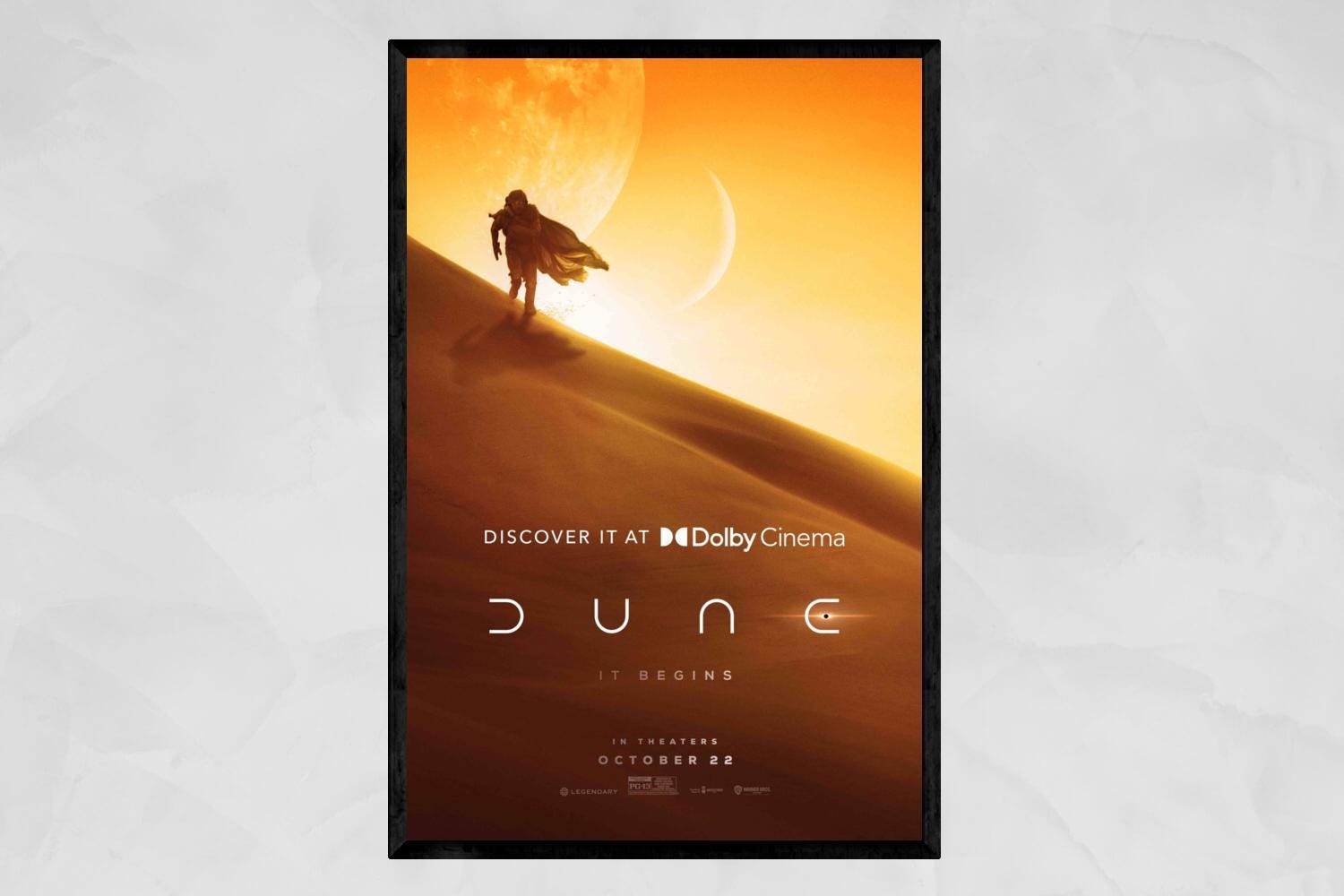 Dune Movie Poster Collection | Sci-fi Wall Art | Arrakis Landscape ...