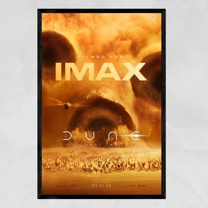 Dune Movie Poster Collection | Sci-fi Wall Art | Arrakis Landscape ...