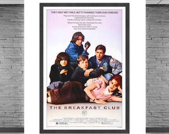 The Breakfast Club (1985) Classic Movie Poster Molly Ringwald