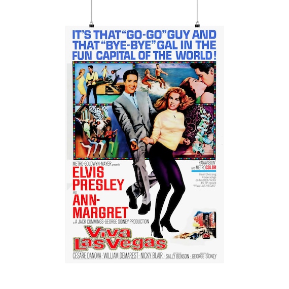 elvis presley ann margret viva las vegas (RARE!!ビンテージ