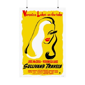 Sullivan's Travels (1941) Classic Movie Poster