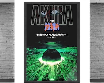 AKIRA - 1988 Vintage Poster - Etsy