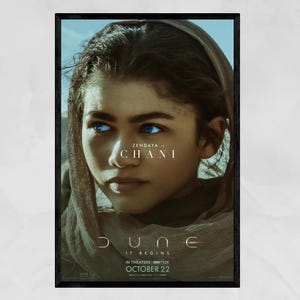 Dune Movie Poster Collection | Sci-fi Wall Art | Arrakis Landscape ...