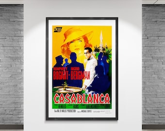 Casablanca (1942) Italian Movie Poster