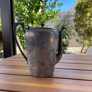 Vintage Pewter Teapot | Antique Pewter Teapot | Pewter Teapot | Collectable Teapot