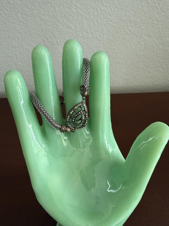 Judith Jack Sterling Silver Marcasite Bracelet