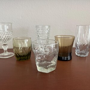 Mix & Match Vintage Glassware: Goblets and Tumblers image 2